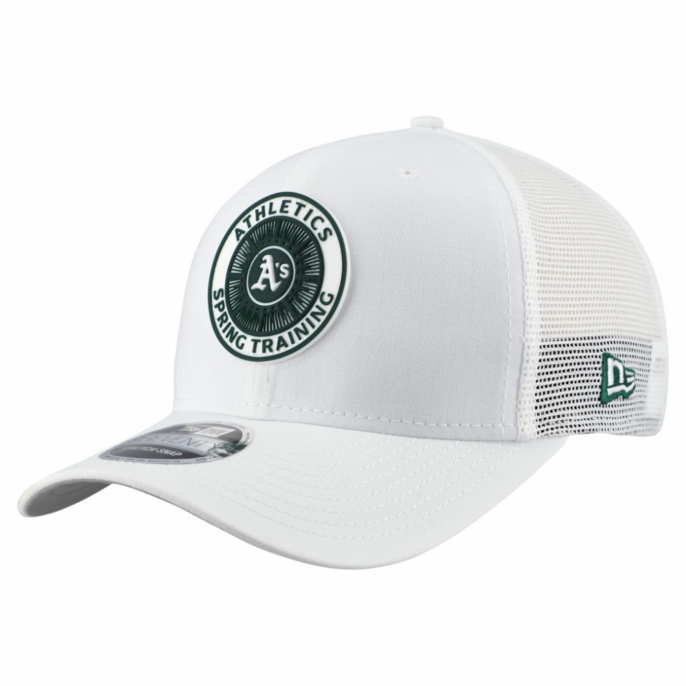 Athletics New Era 2026 Spring Training Fan Pack 9SEVENTY Adjustable Trucker Hat Lifestyle