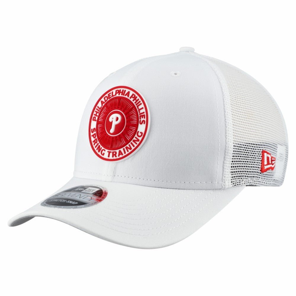 Philadelphia Phillies New Era 2026 Spring Training Fan Pack 9SEVENTY Adjustable Trucker Hat On Sale