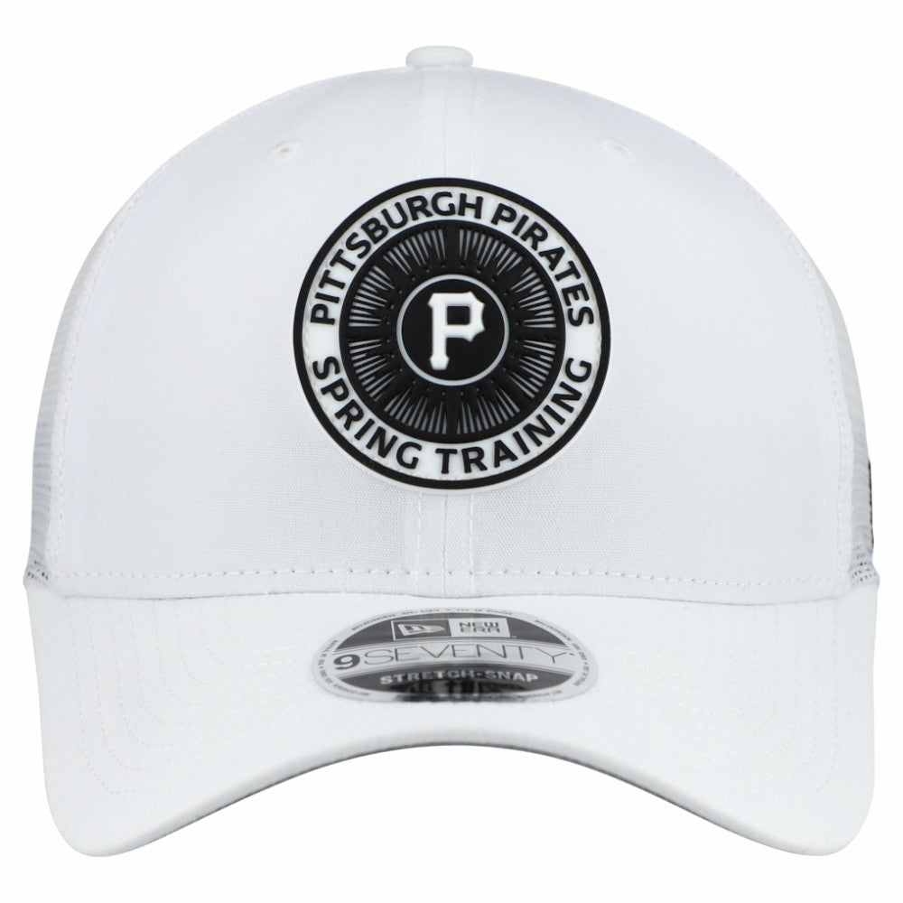 Pittsburgh Pirates New Era 2026 Spring Training Fan Pack 9SEVENTY Adjustable Trucker Hat Sale