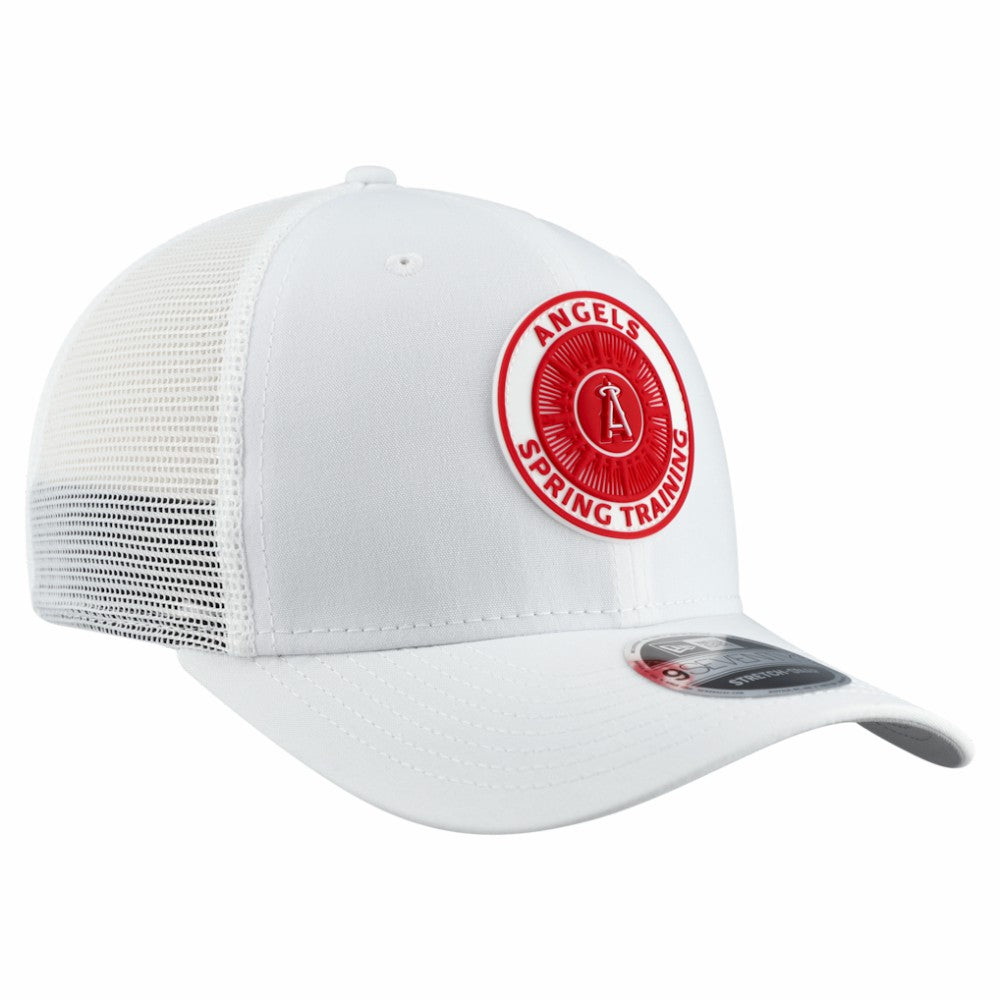 Los Angeles Angels New Era 2026 Spring Training Fan Pack 9SEVENTY Adjustable Trucker Hat On Sale
