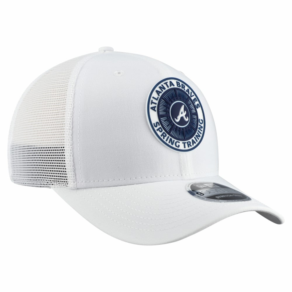 Atlanta Braves New Era 2026 Spring Training Fan Pack 9SEVENTY Adjustable Trucker Hat On Sale