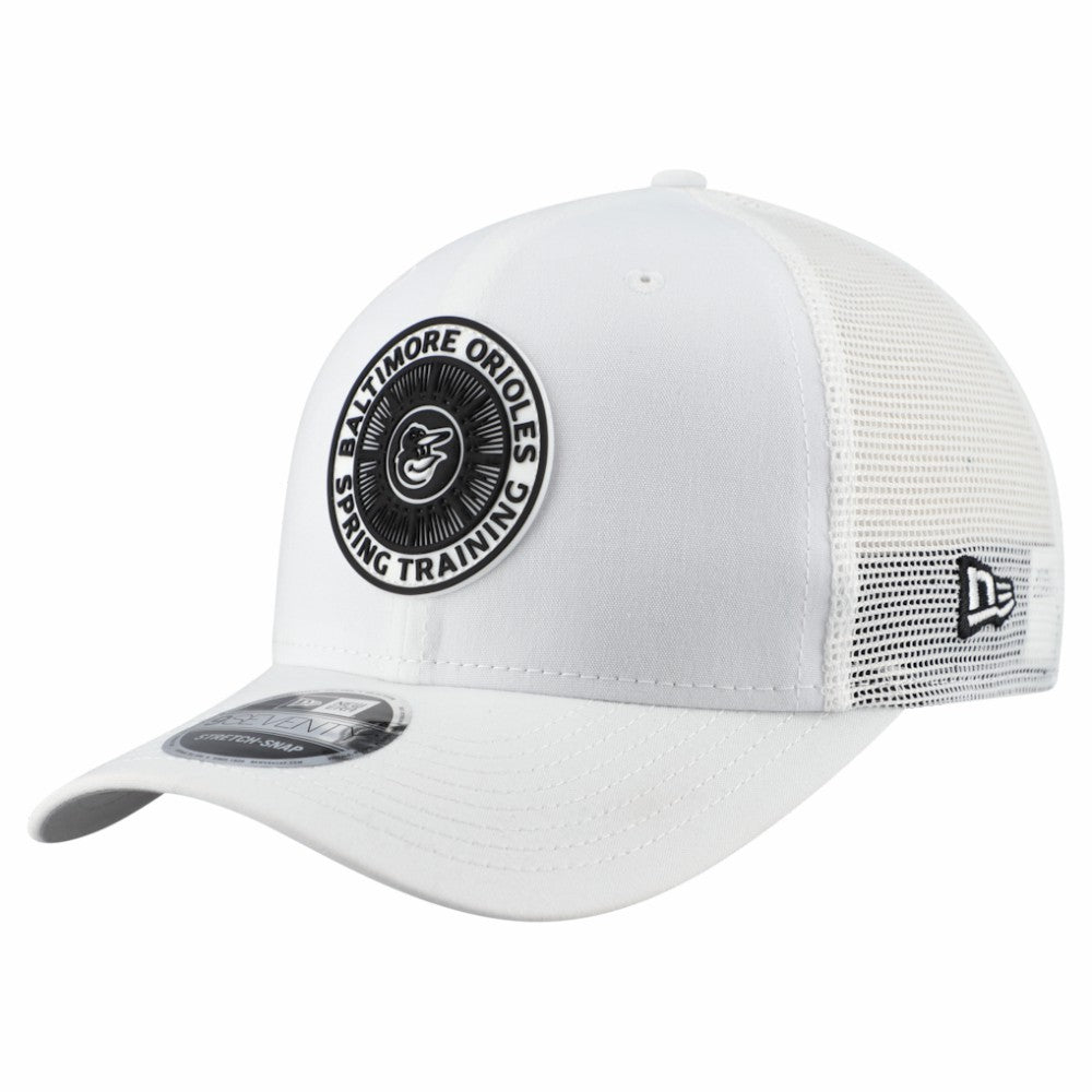 Baltimore Orioles New Era 2026 Spring Training Fan Pack 9SEVENTY Adjustable Trucker Hat for sale