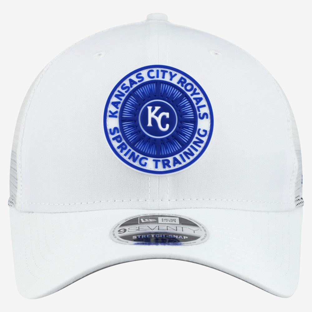 Kansas City Royals New Era 2026 Spring Training Fan Pack 9SEVENTY Adjustable Trucker Hat Online
