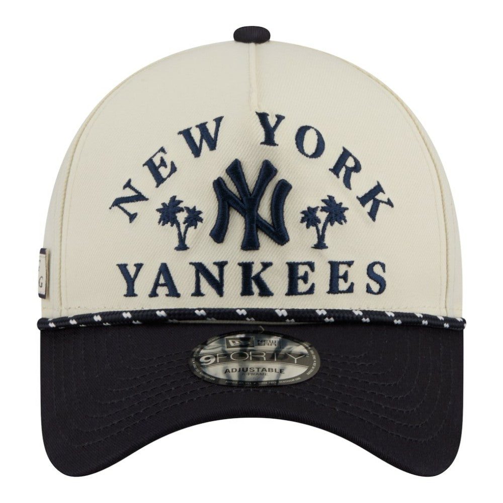 New York Yankees New Era 2026 Spring Training Fan Pack Rope A-Frame 9FORTY Adjustable Hat for sale