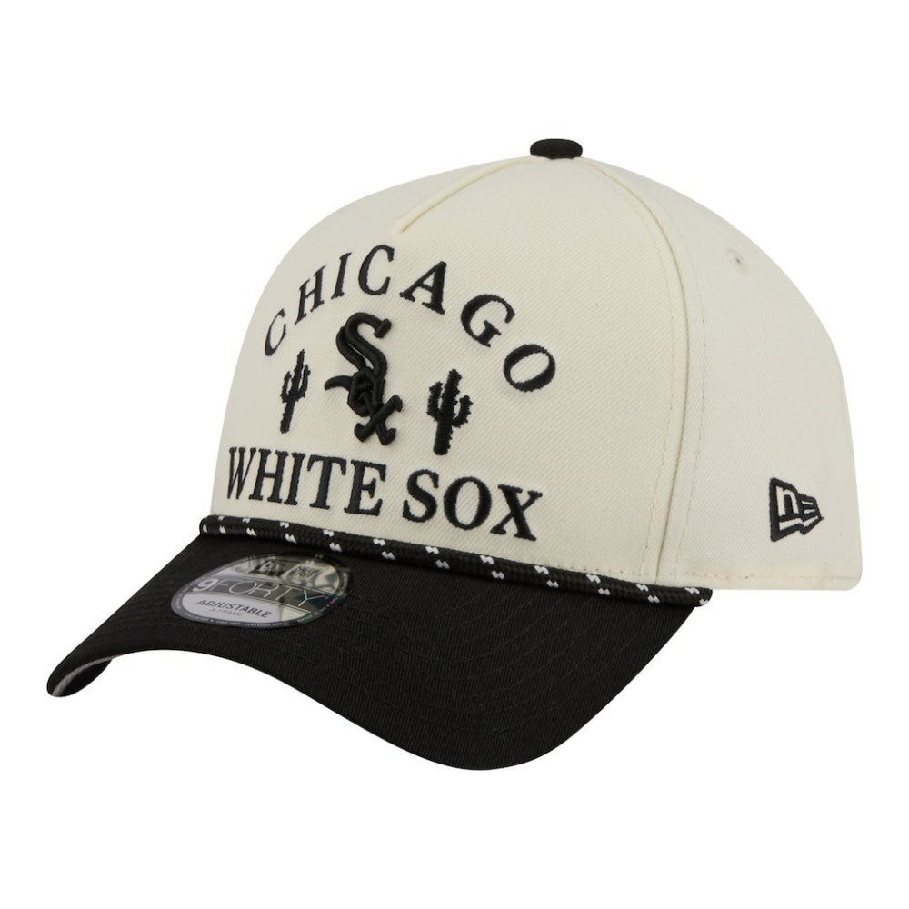 Chicago White Sox New Era 2026 Spring Training Fan Pack Rope A-Frame 9FORTY Adjustable Hat for sale