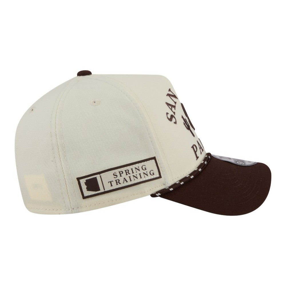 San Diego Padres New Era 2026 Spring Training Fan Pack Rope A-Frame 9FORTY Adjustable Hat Sale
