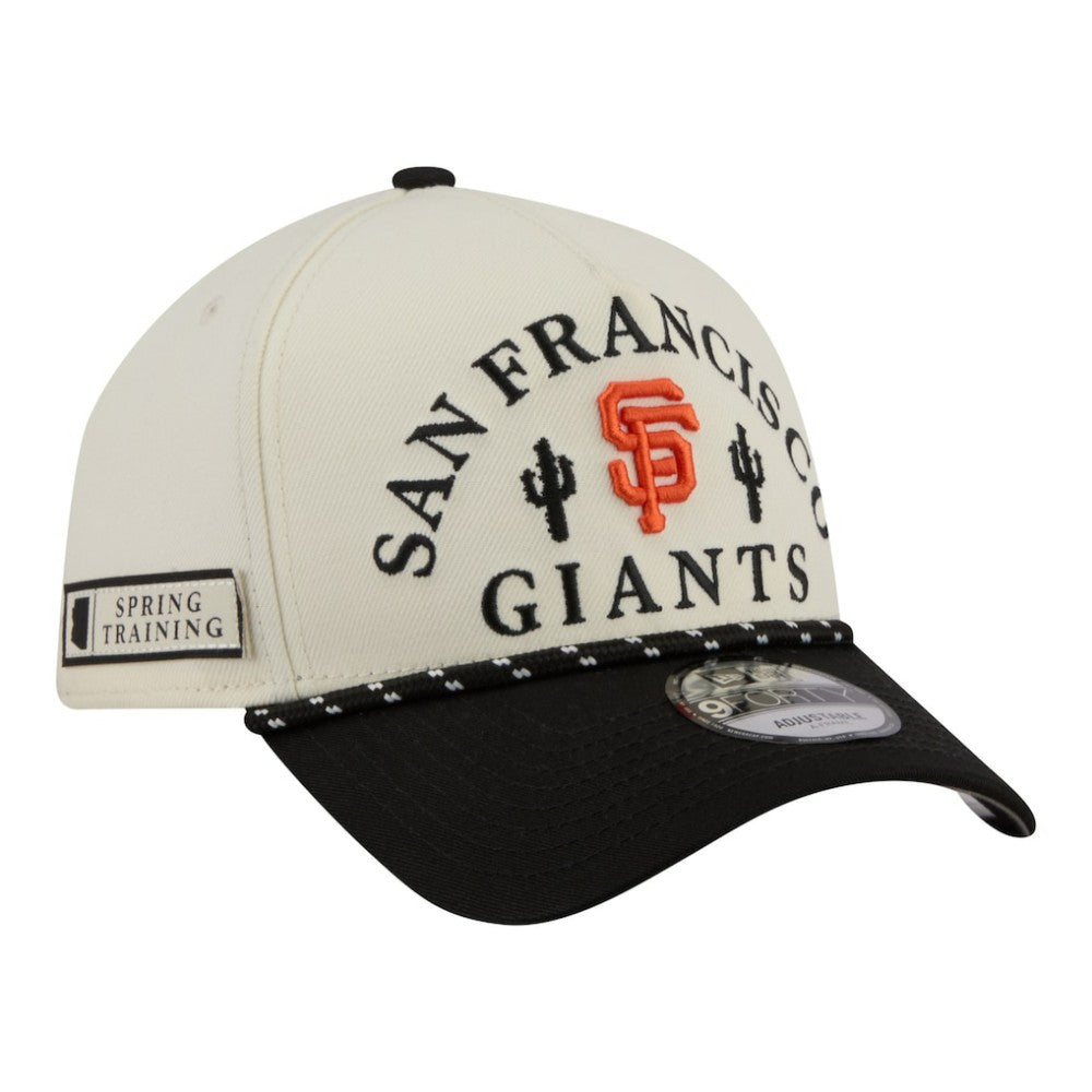 San Francisco Giants New Era 2026 Spring Training Fan Pack Rope A-Frame 9FORTY Adjustable Hat for sale
