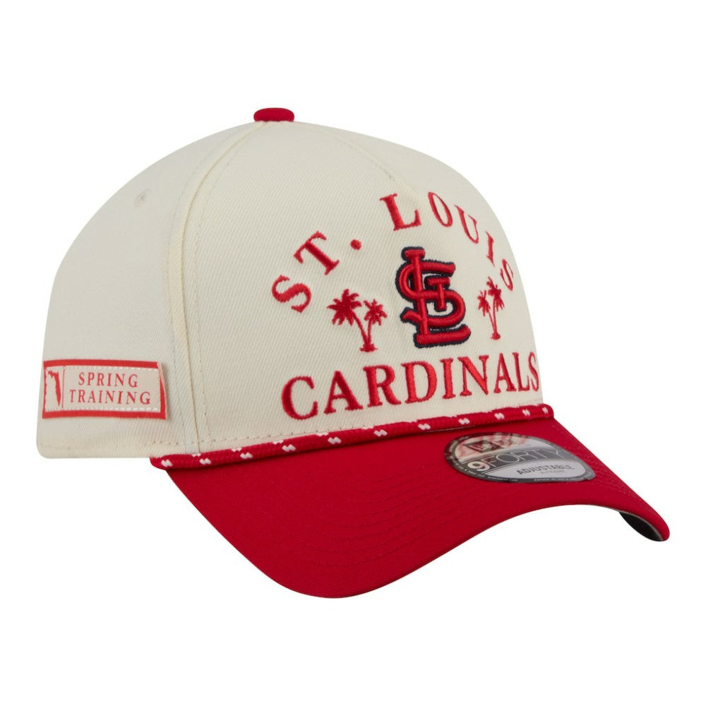 St. Louis Cardinals New Era 2026 Spring Training Fan Pack Rope A-Frame 9FORTY Adjustable Hat for sale