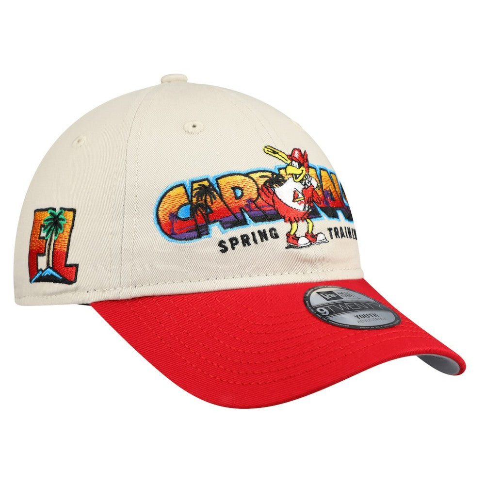 St. Louis Cardinals New Era Youth 2026 Spring Training Fan Pack Batter 9TWENTY Adjustable Hat for sale