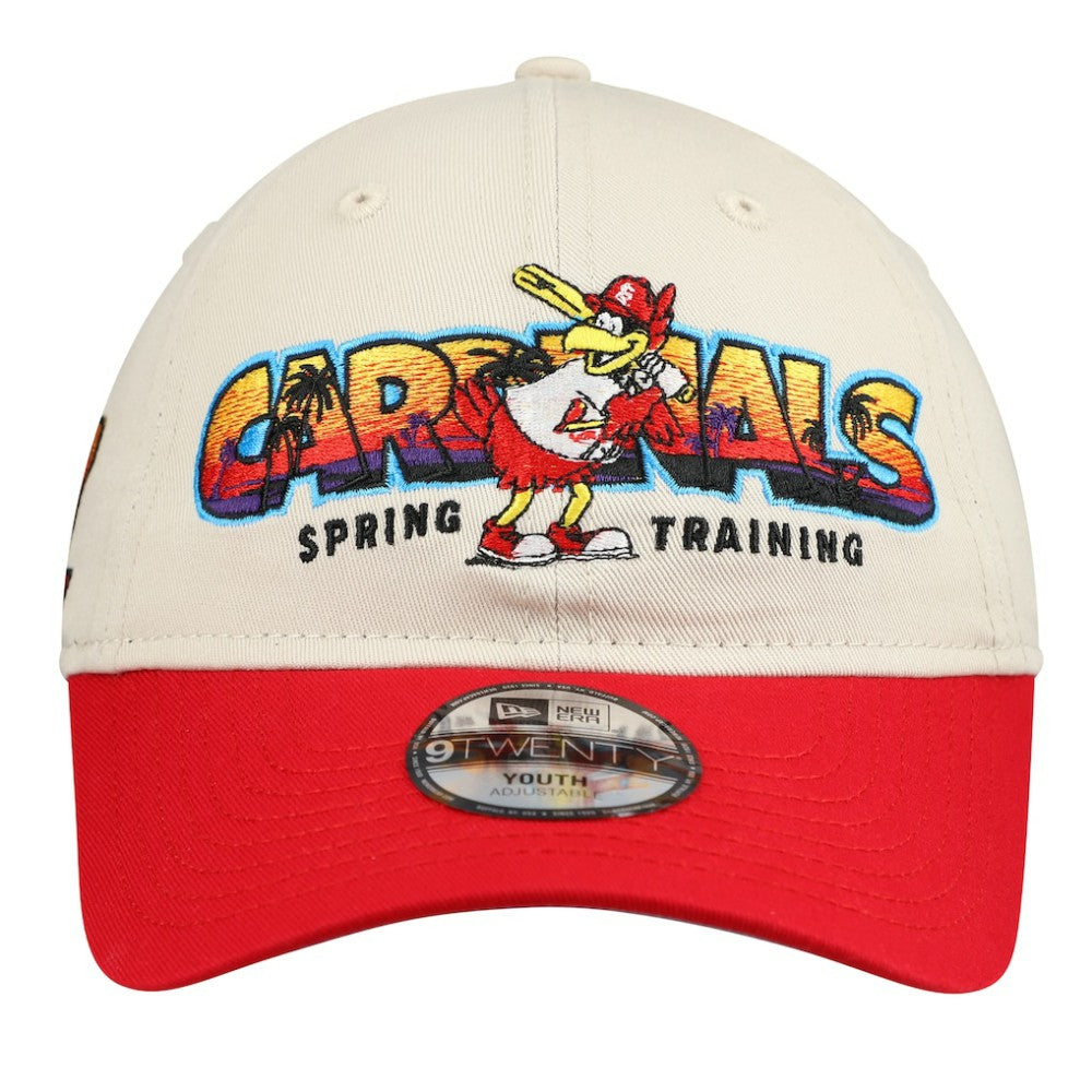 St. Louis Cardinals New Era Youth 2026 Spring Training Fan Pack Batter 9TWENTY Adjustable Hat for sale