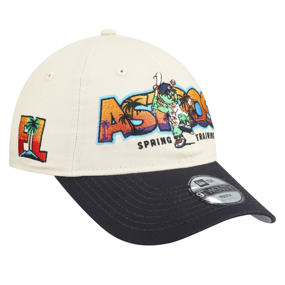 Houston Astros New Era Youth 2026 Spring Training Fan Pack Batter 9TWENTY Adjustable Hat for sale
