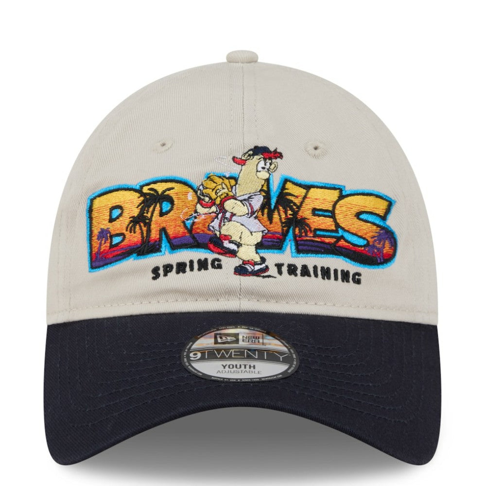 Atlanta Braves New Era Youth 2026 Spring Training Fan Pack Batter 9TWENTY Adjustable Hat Sale