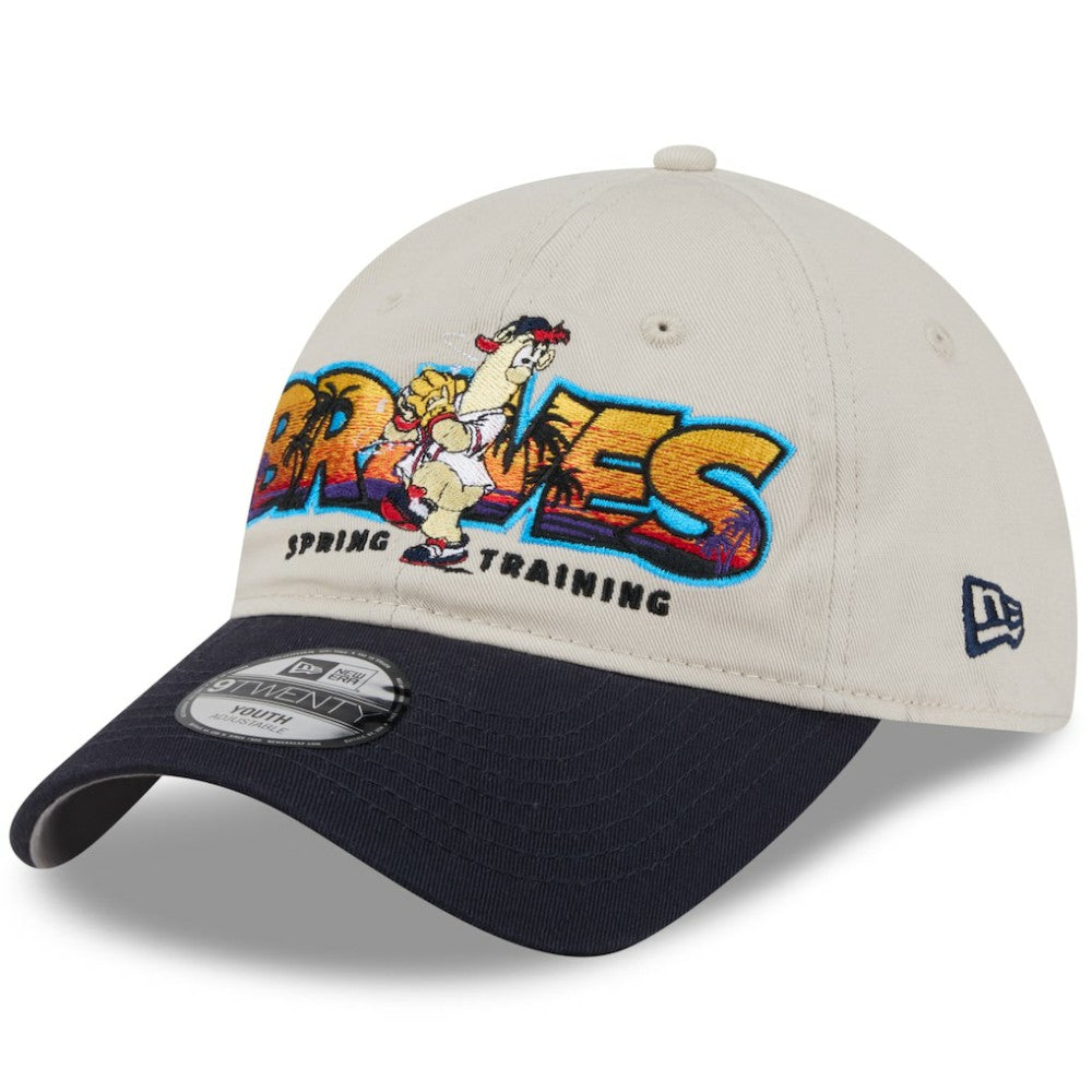 Atlanta Braves New Era Youth 2026 Spring Training Fan Pack Batter 9TWENTY Adjustable Hat Sale