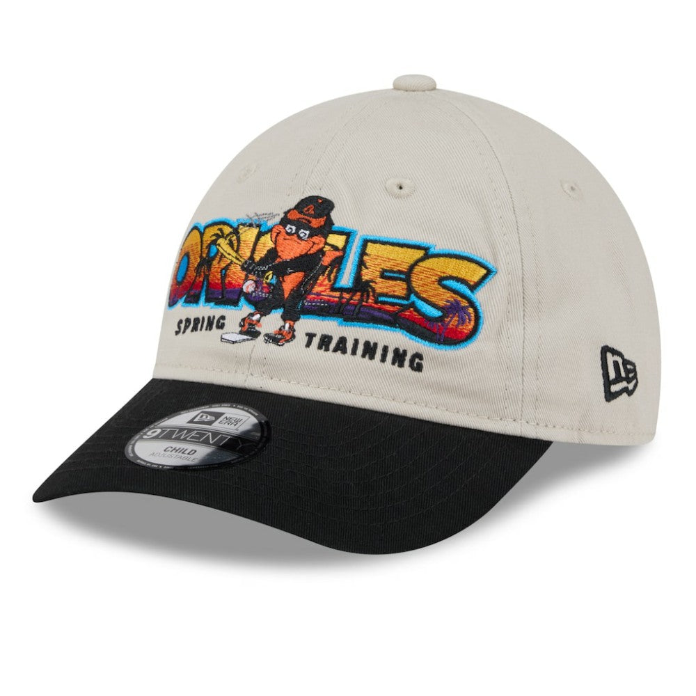 Baltimore Orioles New Era Youth 2026 Spring Training Fan Pack Batter 9TWENTY Adjustable Hat Near Me