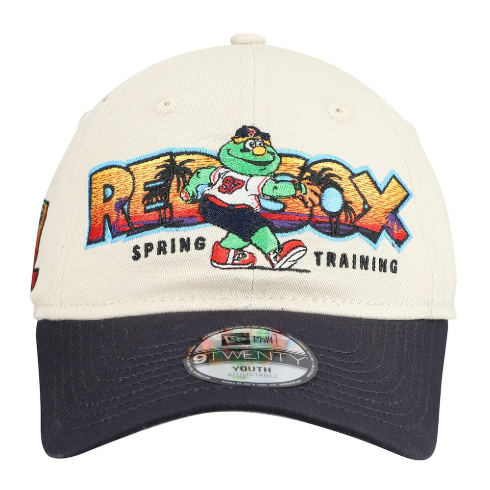 Boston Red Sox New Era Youth 2026 Spring Training Fan Pack Batter 9TWENTY Adjustable Hat Sale