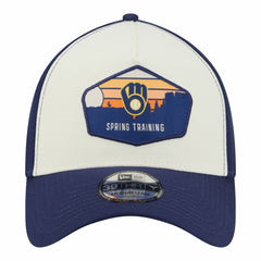 Milwaukee Brewers New Era 2026 Spring Training Fan Pack Gradient 39THIRTY Flex Hat Lifestyle
