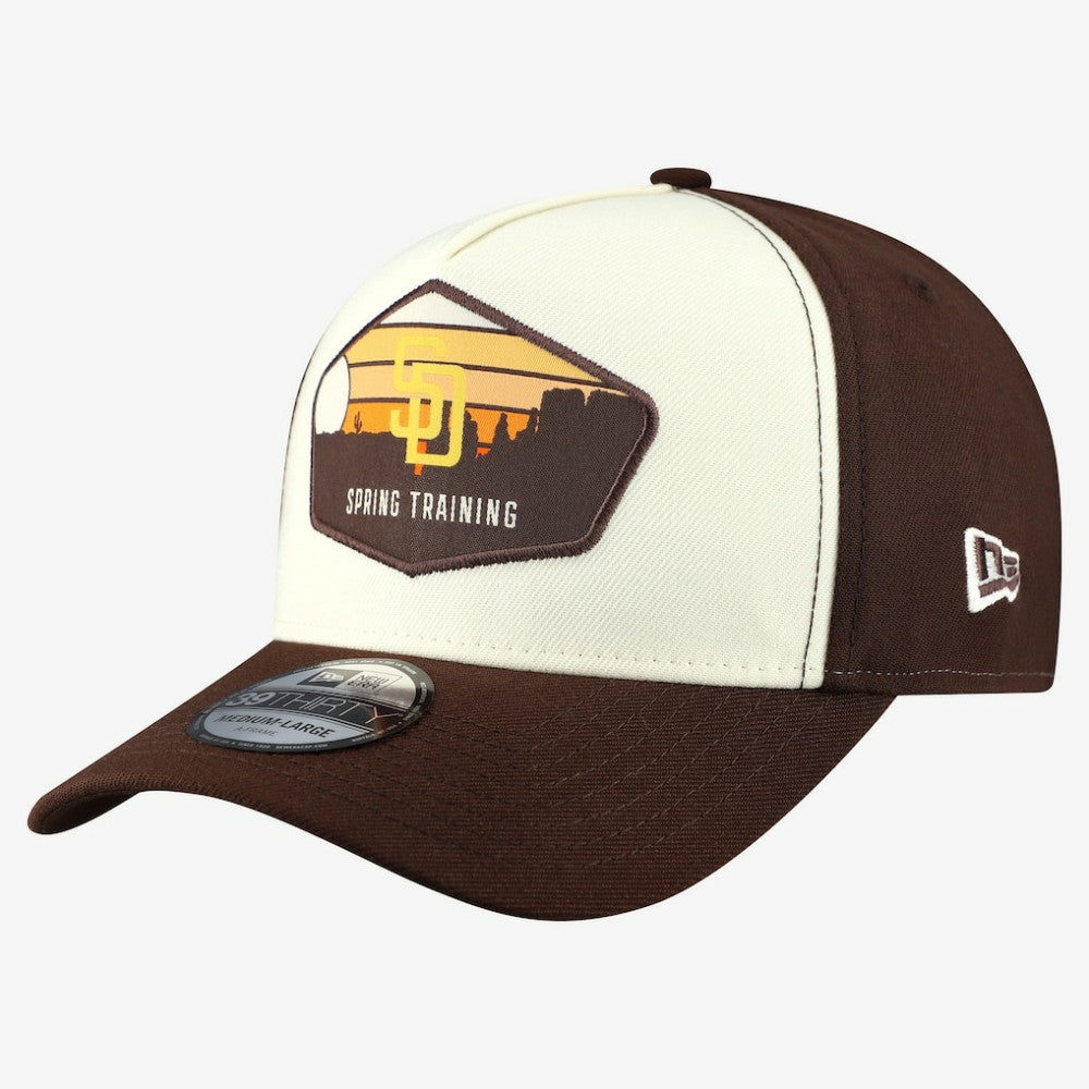 San Diego Padres New Era 2026 Spring Training Fan Pack Gradient 39THIRTY Flex Hat On Sale