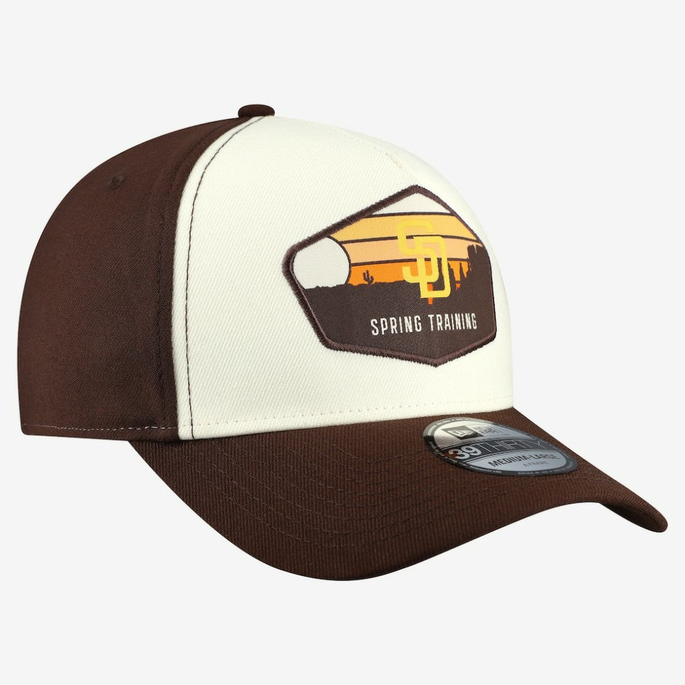 San Diego Padres New Era 2026 Spring Training Fan Pack Gradient 39THIRTY Flex Hat On Sale