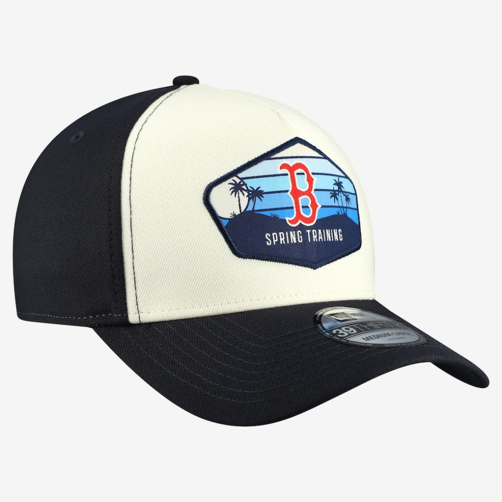 Boston Red Sox New Era 2026 Spring Training Fan Pack Gradient 39THIRTY Flex Hat Lifestyle