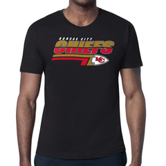 Kansas City Chiefs Starter Logo Push Graphic T-Shirt Black - NFL