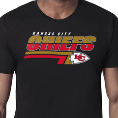 Kansas City Chiefs Starter Logo Push Graphic T-Shirt Black - NFL