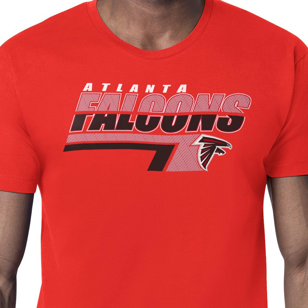 Atlanta Falcons Starter Logo Push Graphic T-Shirt Red - NFL