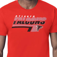 Atlanta Falcons Starter Logo Push Graphic T-Shirt Red - NFL