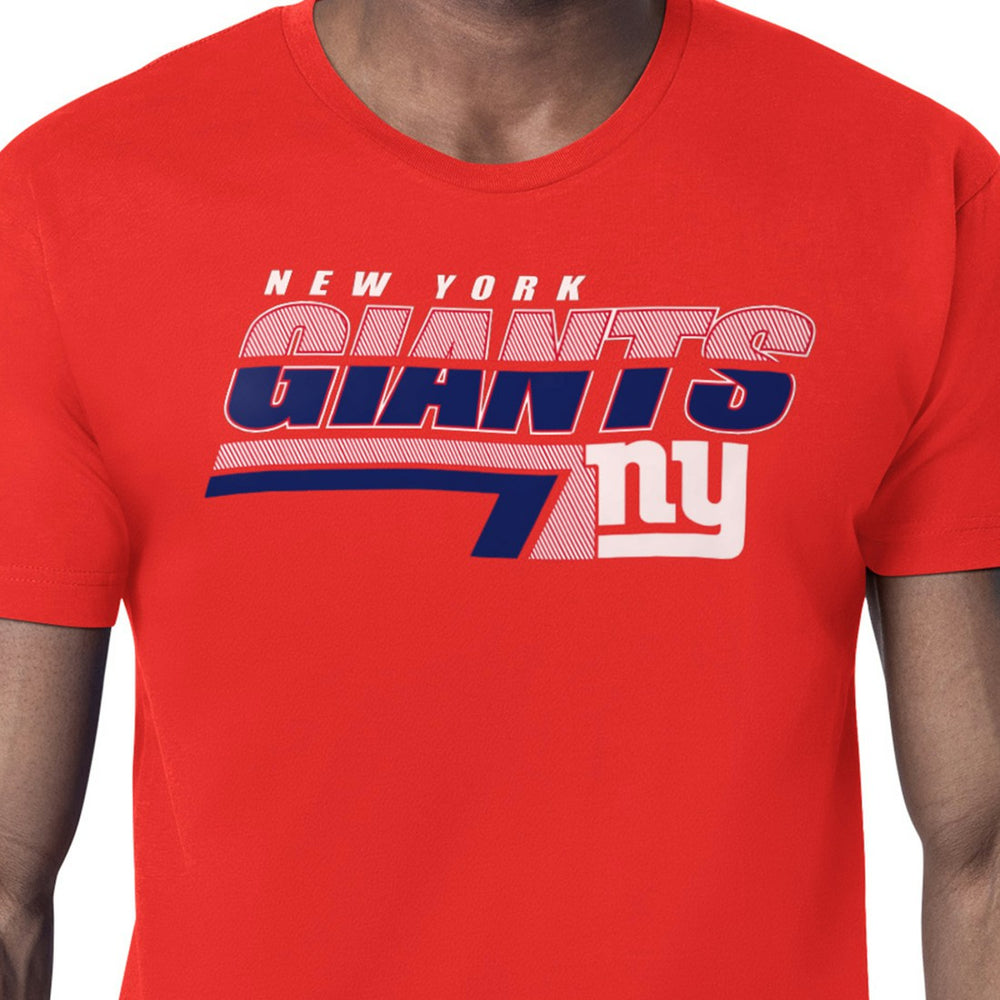 New York Giants Starter Logo Push Graphic T-Shirt Red - NFL