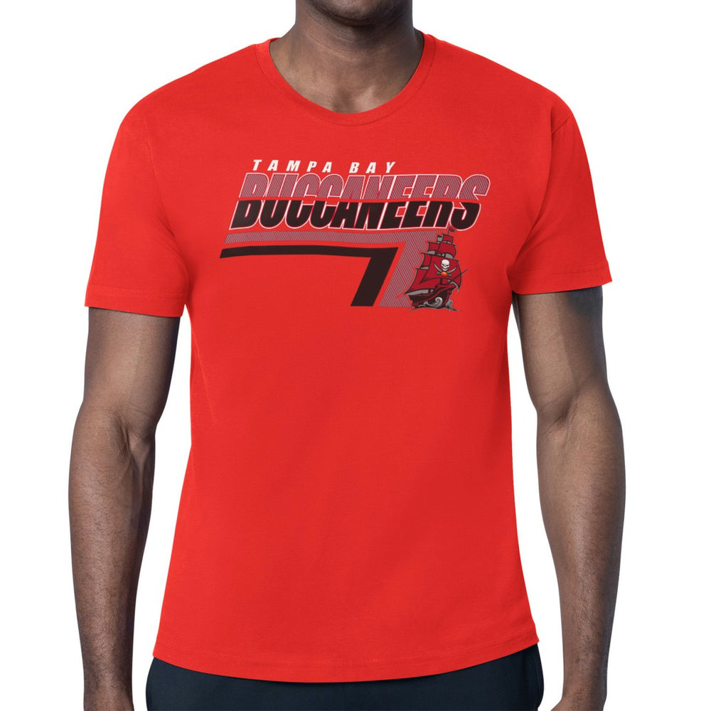 Tampa Bay Buccaneers Starter Logo Push Graphic T-Shirt Red - NFL