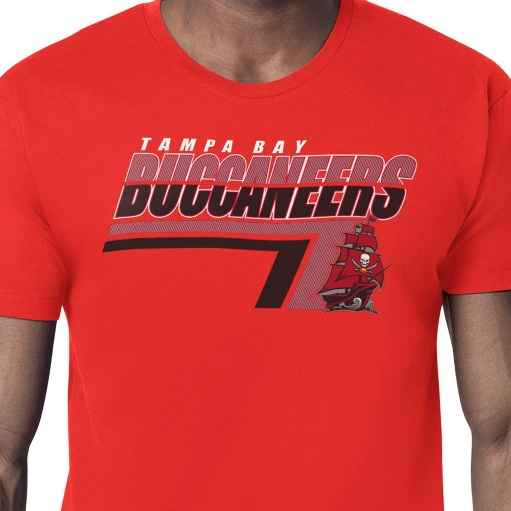 Tampa Bay Buccaneers Starter Logo Push Graphic T-Shirt Red - NFL