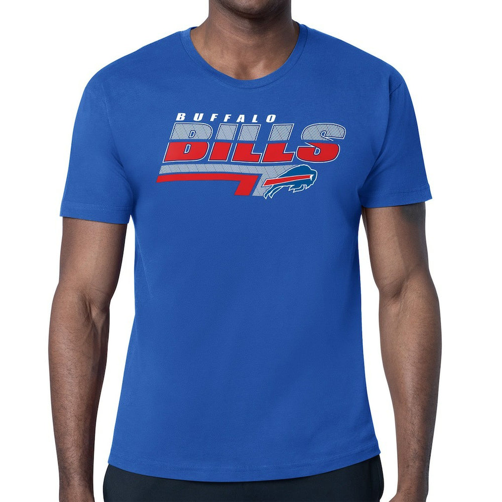 Buffalo Bills Starter Logo Push Graphic T-Shirt Royal - NFL