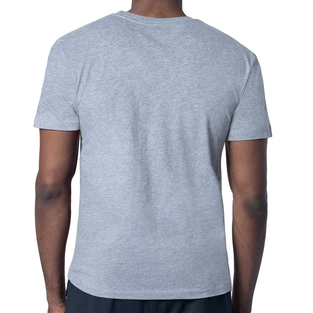 New York Jets Starter Logo Push Graphic T-Shirt Heather Gray - NFL