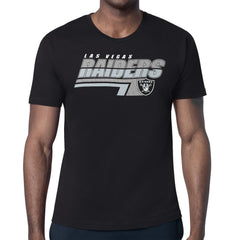 Las Vegas Raiders Starter Logo Push Graphic T-Shirt Black - NFL