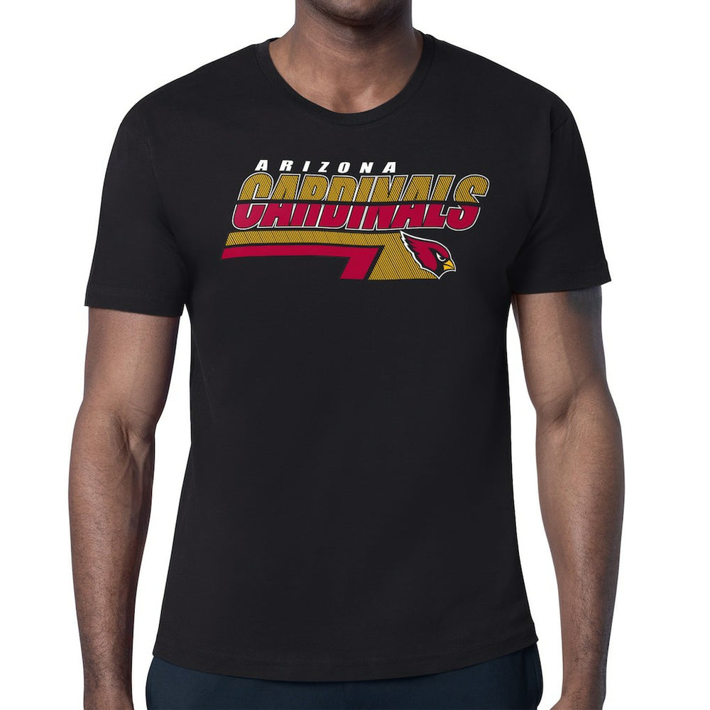 Arizona Cardinals Starter Logo Push Graphic T-Shirt Black - NFL