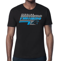 Carolina Panthers Starter Logo Push Graphic T-Shirt Black - NFL