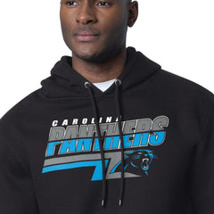 Carolina Panthers Starter Logo Push Graphic Hoodie Black - NFL