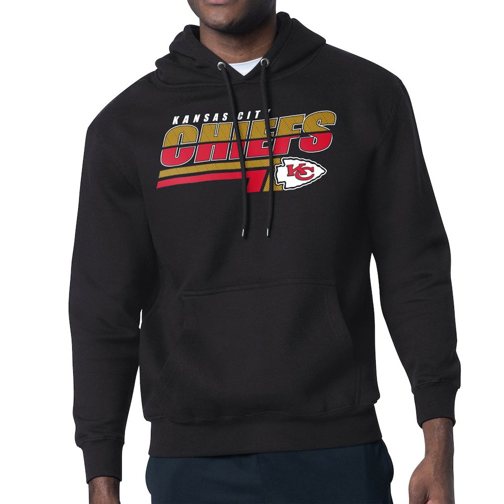 Kansas City Chiefs Starter Logo Push Graphic Hoodie Black - NFL