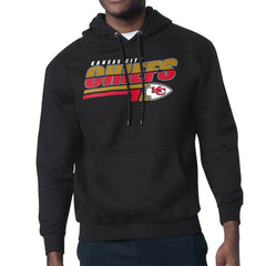Kansas City Chiefs Starter Logo Push Graphic Hoodie Black - NFL
