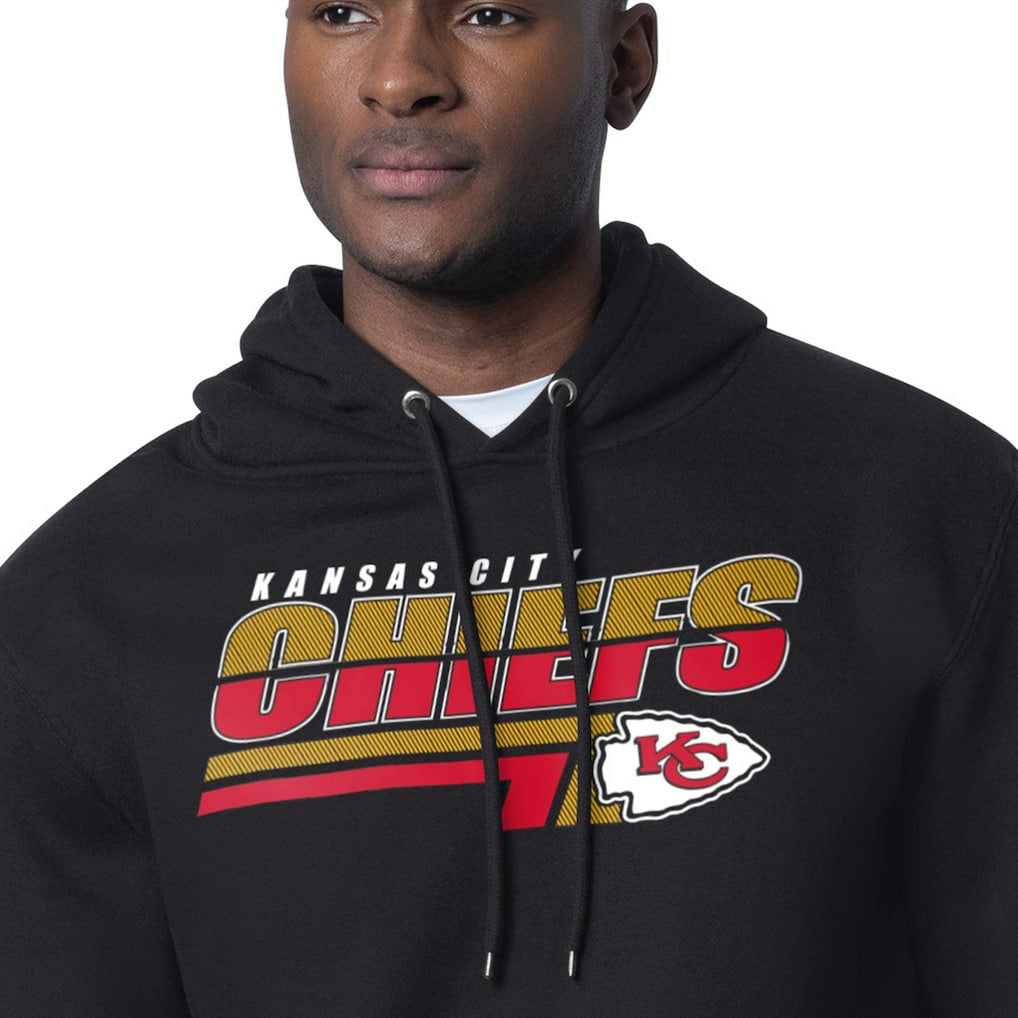Kansas City Chiefs Starter Logo Push Graphic Hoodie Black - NFL