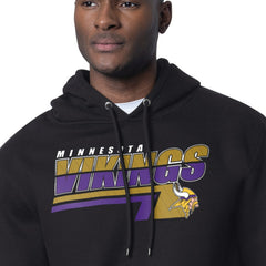 Minnesota Vikings Starter Logo Push Graphic Hoodie Black - NFL
