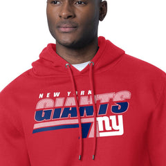 New York Giants Starter Logo Push Graphic Hoodie Red - NFL