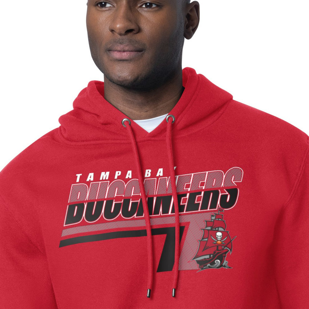 Tampa Bay Buccaneers Starter Logo Push Graphic Hoodie Red - NFL