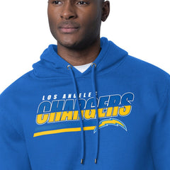 Los Angeles Chargers Starter Logo Push Graphic Hoodie Royal - NFL