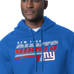 New York Giants Starter Logo Push Graphic Hoodie Royal - NFL