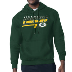 Green Bay Packers Starter Logo Push Graphic Hoodie Green - NFL