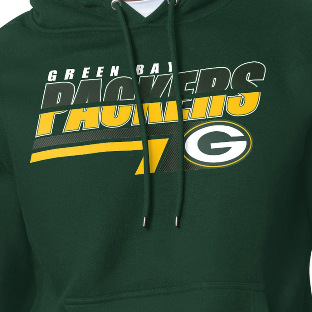 Green Bay Packers Starter Logo Push Graphic Hoodie Green - NFL