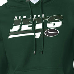 New York Jets Starter Logo Push Graphic Hoodie Green - NFL