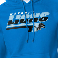 Detroit Lions Starter Logo Push Graphic Hoodie Blue - NFL
