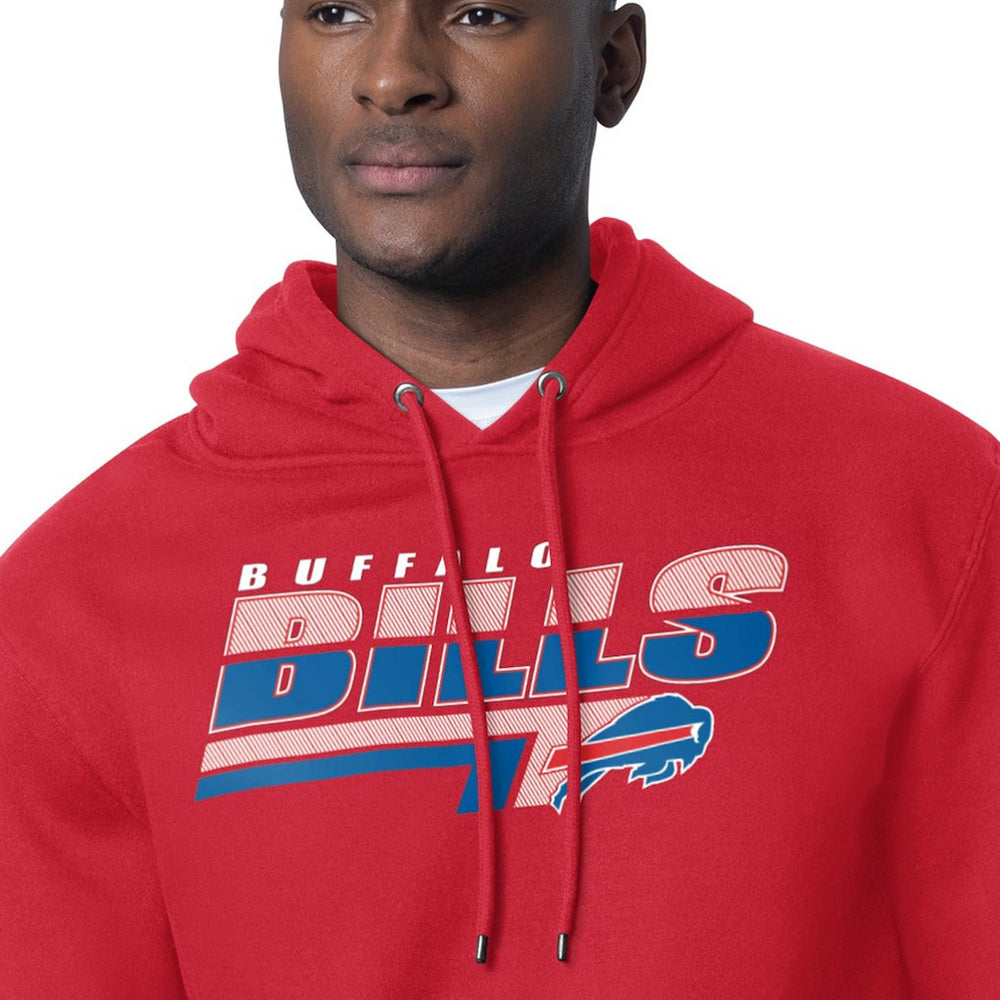 Buffalo Bills Starter Logo Push Graphic Hoodie Red - NFL