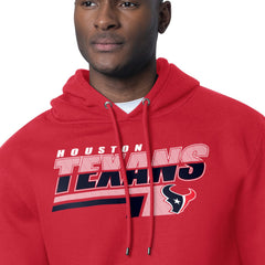 Houston Texans Starter Logo Push Graphic Hoodie Red - NFL